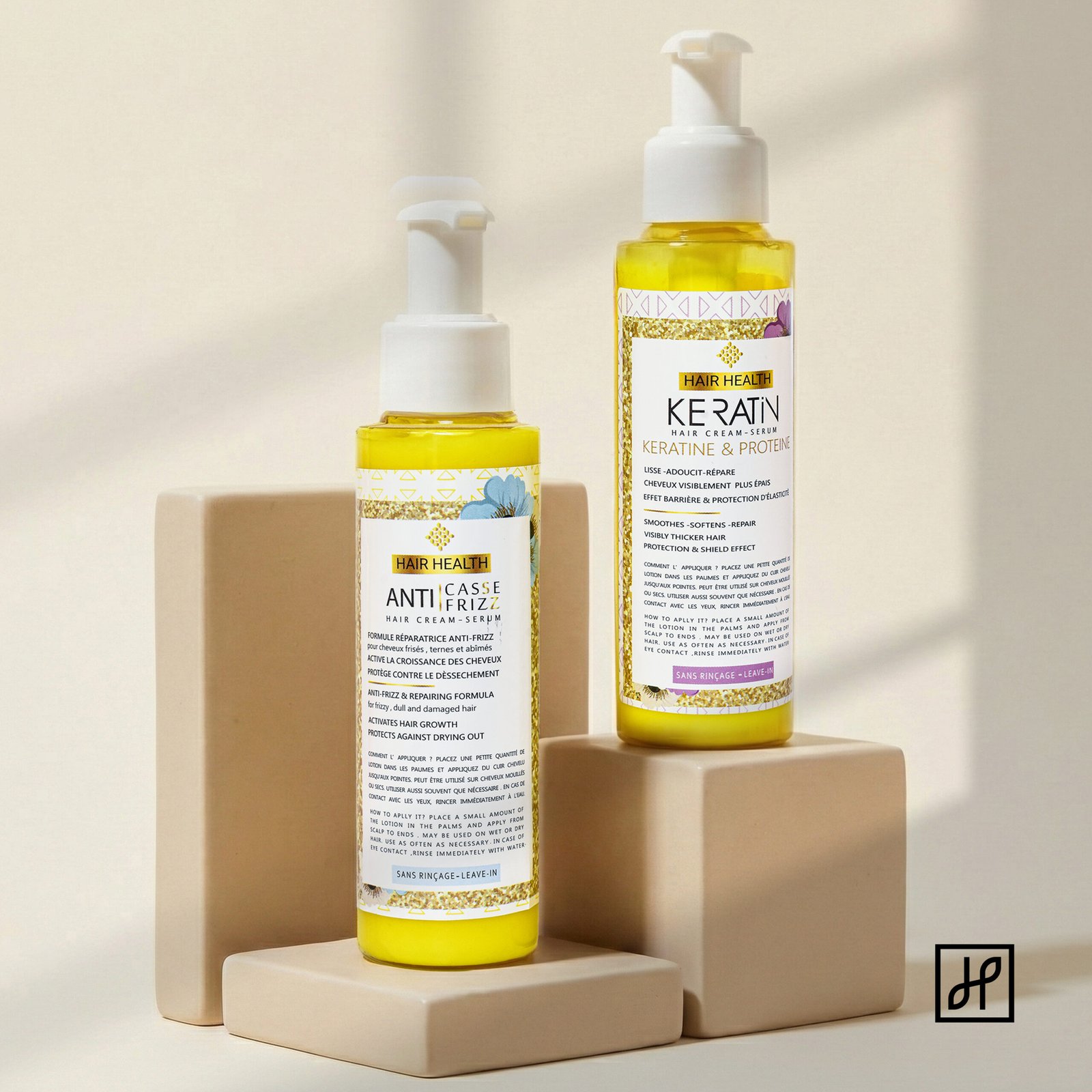 Lotion keratine (jaune)